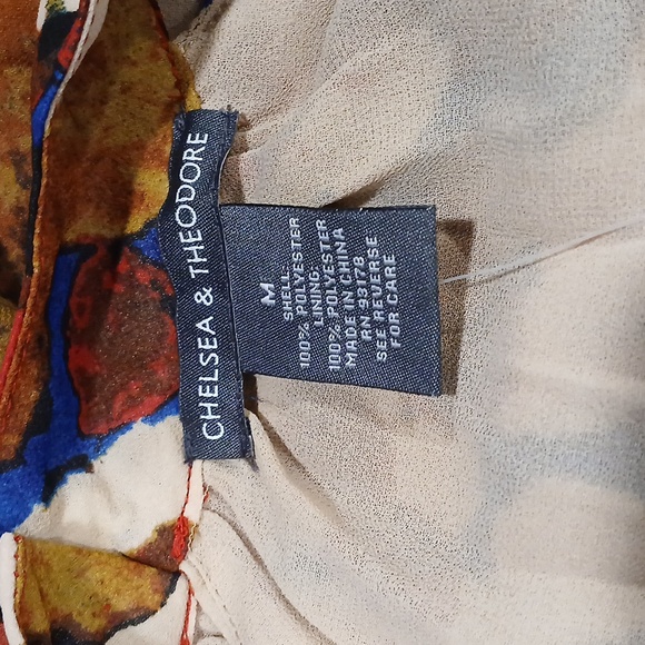 NWT Chelsie & Theodore Women's Maxi Dress Size Medium - Picture 9 of 9